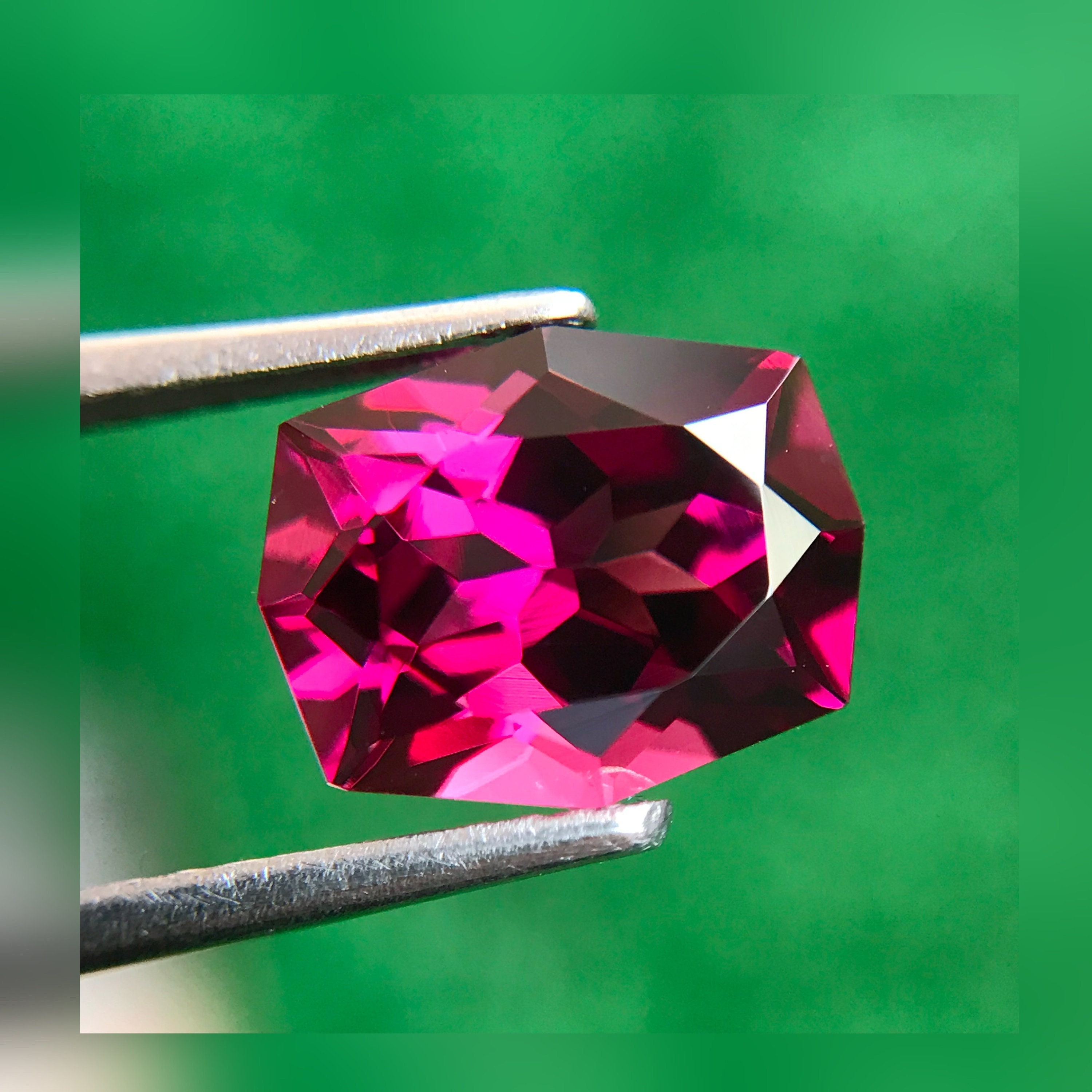 5 Rhodolites D'Afrique Naturelles 2.60 Carats - Non Traitées, P133.119