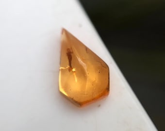 Spessartine Garnet Sugar Loaf Kite 6.3mm 0.55Ct Natural January Birthstone For Jewelry.