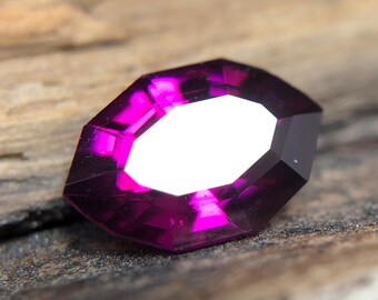 Purple Rhodolite Garnet Precision Cut Marquise 8.5 mm Natural 1.30 Carat January Birthstone