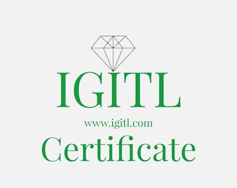 International Gemological institute of testing laboratory (IGITL) - Gemstone Lab Test Report.