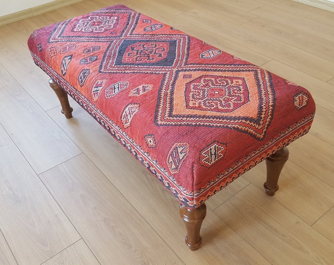 Schlafzimmer Bank Ende des Bettes gepolsterte Essbank für | Etsy