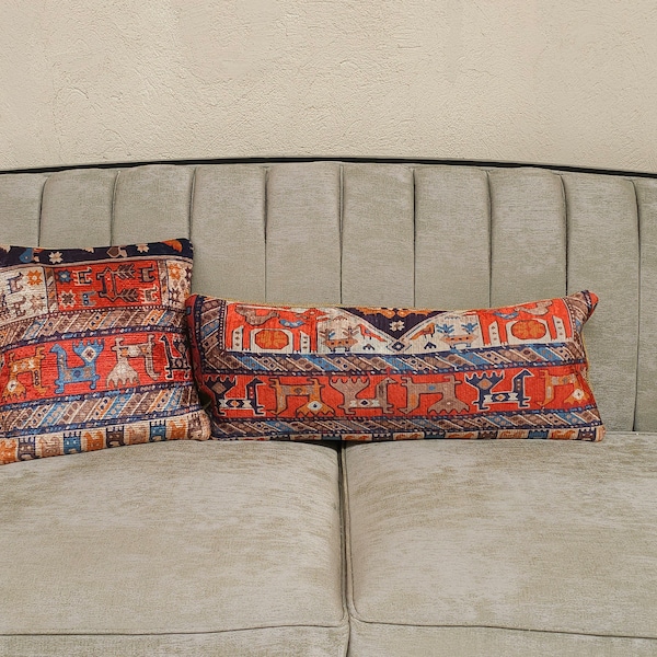 Vintage Pillowcases , Turkey Kilim Pillow , Sofa Kilim Pillow , Pillow Covers , Neck Kilim Pillow , Lumbar Kilim Pillow, Large Floor Cushion