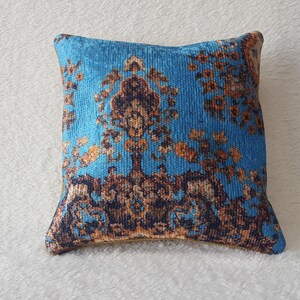 Printed Pillow , Oriental Pillow , Lumbar Pillow Covers , Large Kilim Pillow , Kilim Pillow Cover , Handmade Pillow , Decorative Pillow