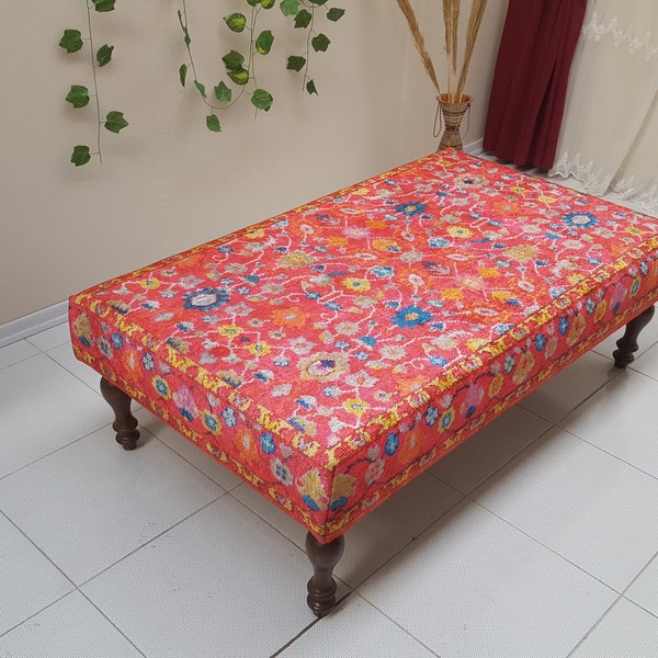 Kilim Ottoman Coffee Table Etsy