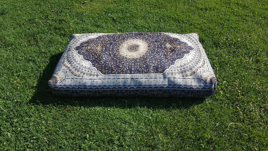 Large Ottoman Pillow Velvet Floor Pillow Poufs and Etsy