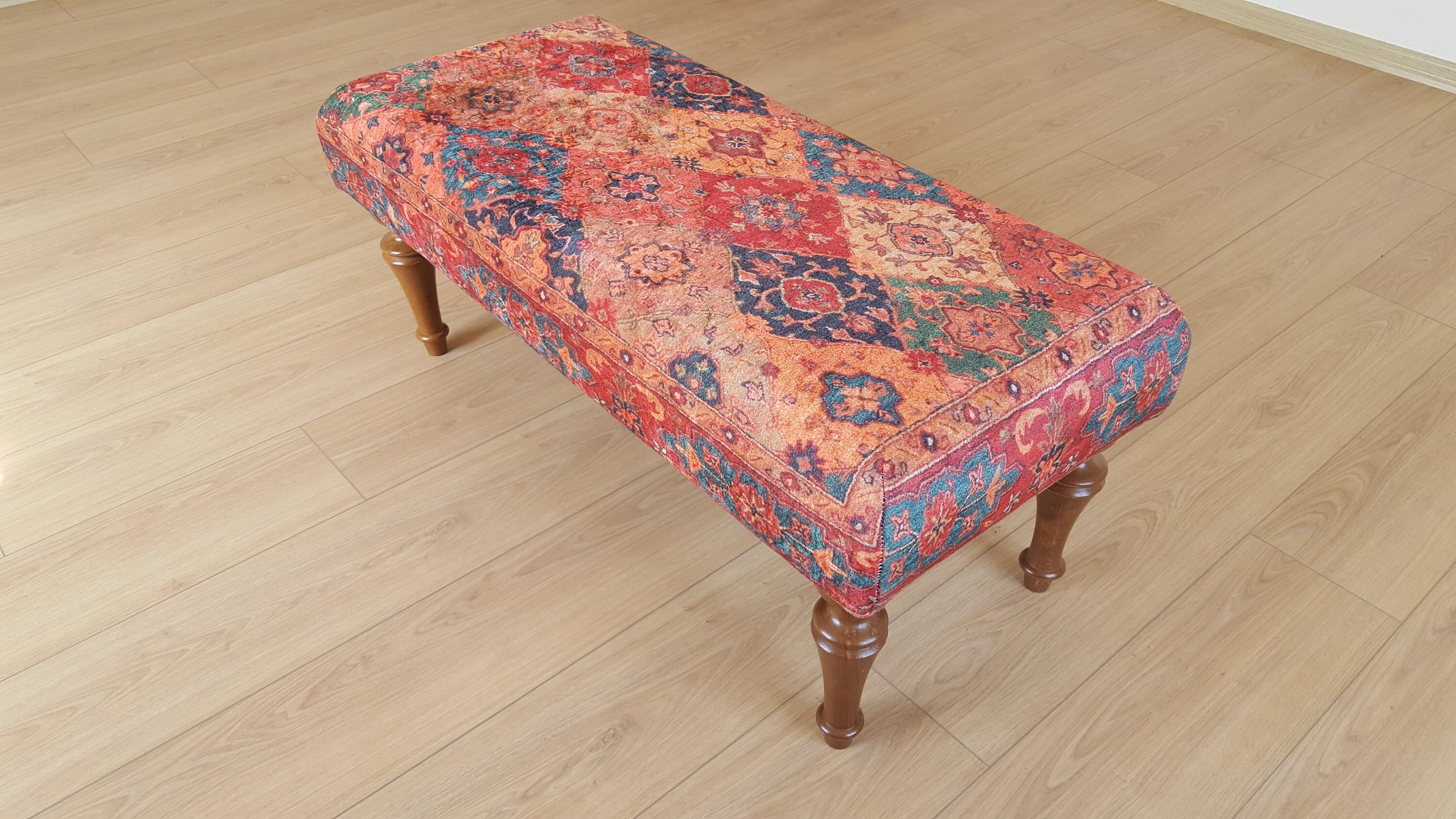 Handmade Rug Bench Entrway Benches Livingroom Benches Etsy