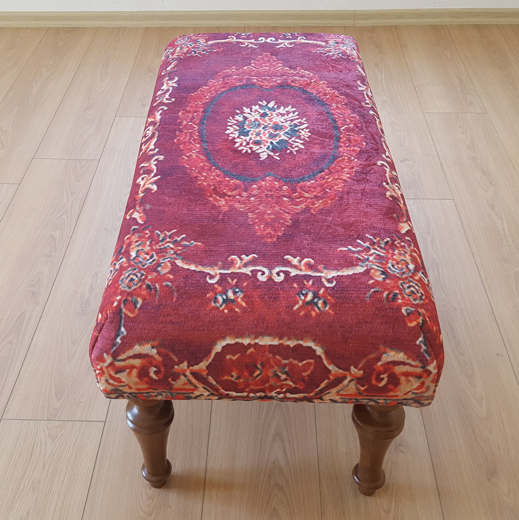 Colorful Kilim Bench Indian Furniture Long Rug Bench Etsy UK