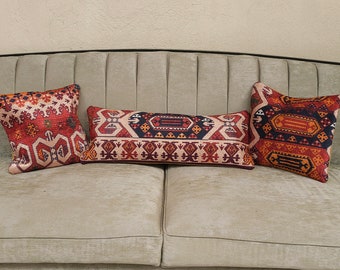 Cuscino per tappeto orientale, piccolo cuscino lombare, copertura del cuscino da letto, federa Boho, modello caleidoscopio, federa arabesco