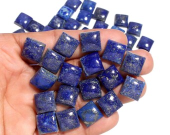 AAA High Quality Lapis Lazuli Cabochon Gemstone | Smooth Loose Gemstone | Christmas Gift | Gemstone for making jewelry | Gift for Her | 12MM