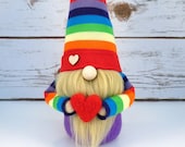 Nordic gnome - Scandinavain gnome - Tomte - rainbow gnome - summer gnome - home decoration - fun gift