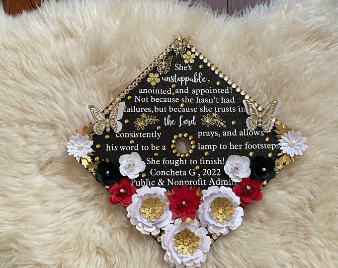 Custom Graduation Cap Topper Personalized Grad Cap - Senior Class of ...
