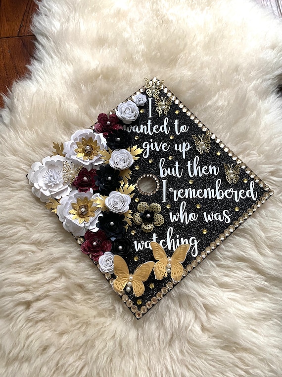 bedazzle your cap with a graduation count down