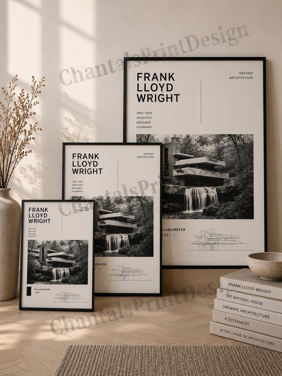 Frank Lloyd Wright Photo Frame - Etsy