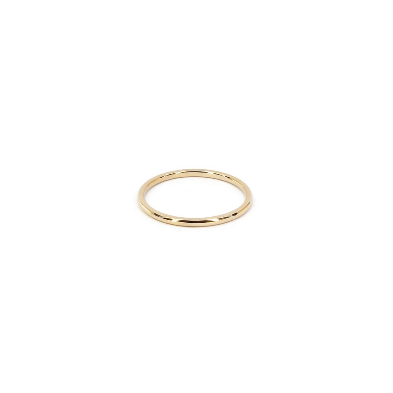Gold Ring / Gold 9k 14k 18k / Promise Ring / Gift For Her image 2
