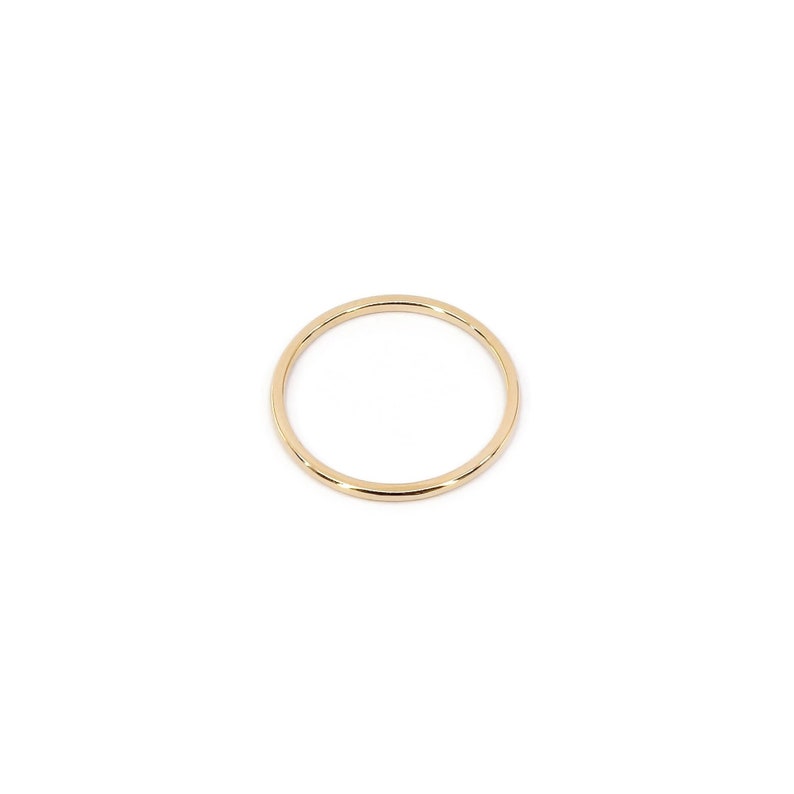 Gold Ring / Gold 9k 14k 18k / Promise Ring / Gift For Her image 1