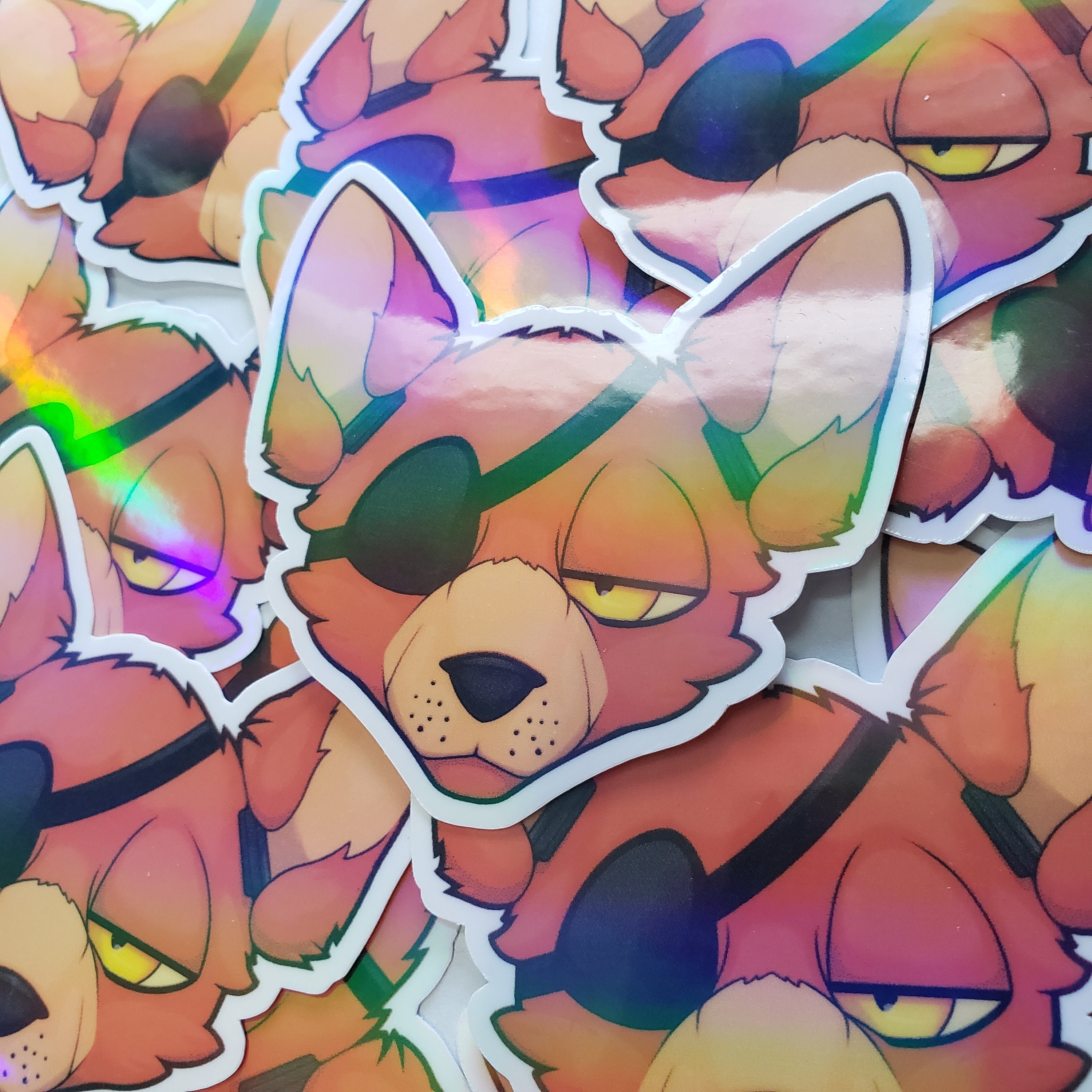 FNAF Foxy Sticker Sticker for Sale by NebulaDunes