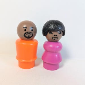 Fisher Price Sesame Street Gordon and Susan 1970s