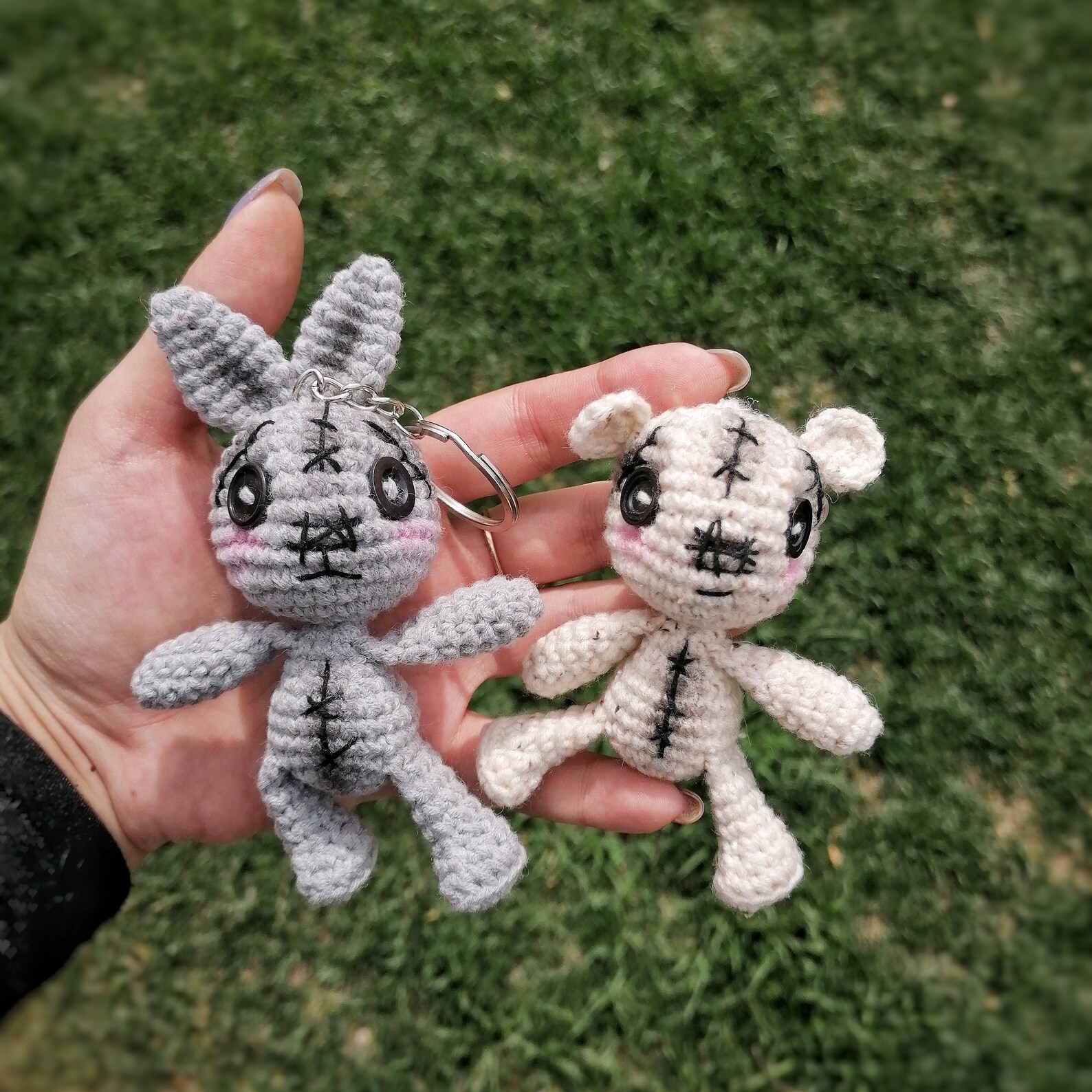 PDF Voodoo bunny and voodoo bear 2 in 1: Halloween Gift | Etsy