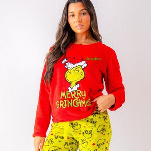 Grinch Pjs Etsy UK