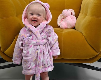 Unicorn dressing gown baby 2025