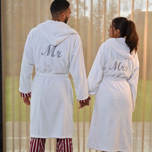 Towelling Personalised Robes Etsy UK