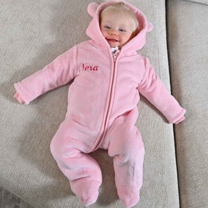 Baby Bear Snowsuit Etsy UK