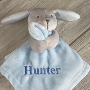 Babies personalised bunny comforter