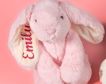 Babies personalised Easter Bunny plush toy