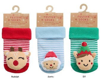 3D kerstsokken voor baby's