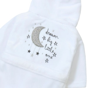 Babies personalised unisex 'Dream Big Little One' dressing gown