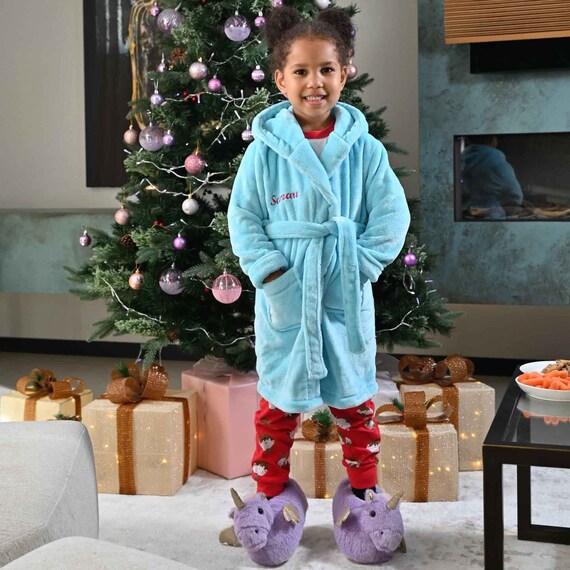 personalised christmas dressing gown