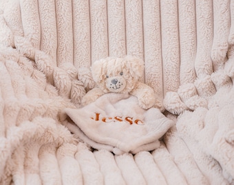 Babies personalised puppy comforter