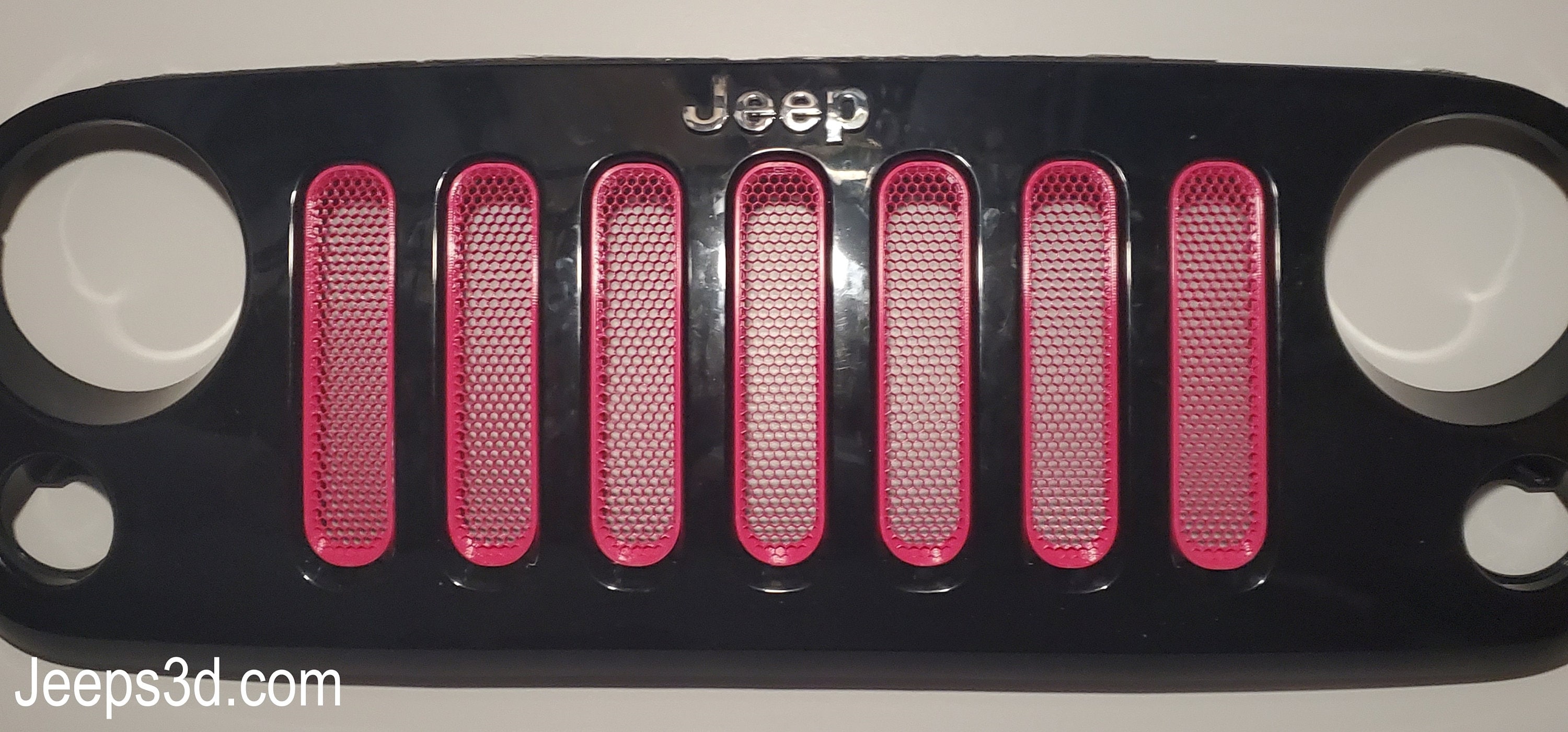 Hot Pink Grill Inserts for the Jeep Wrangler JK Etsy