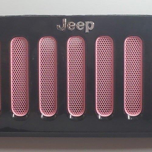 Pink Grill Inserts for the Jeep Wrangler JK Etsy