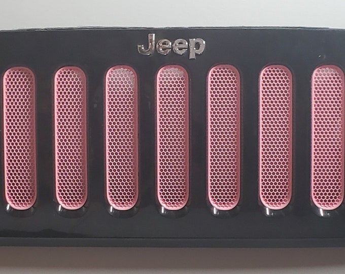 Pink Grill Inserts for the Jeep Wrangler JK Etsy