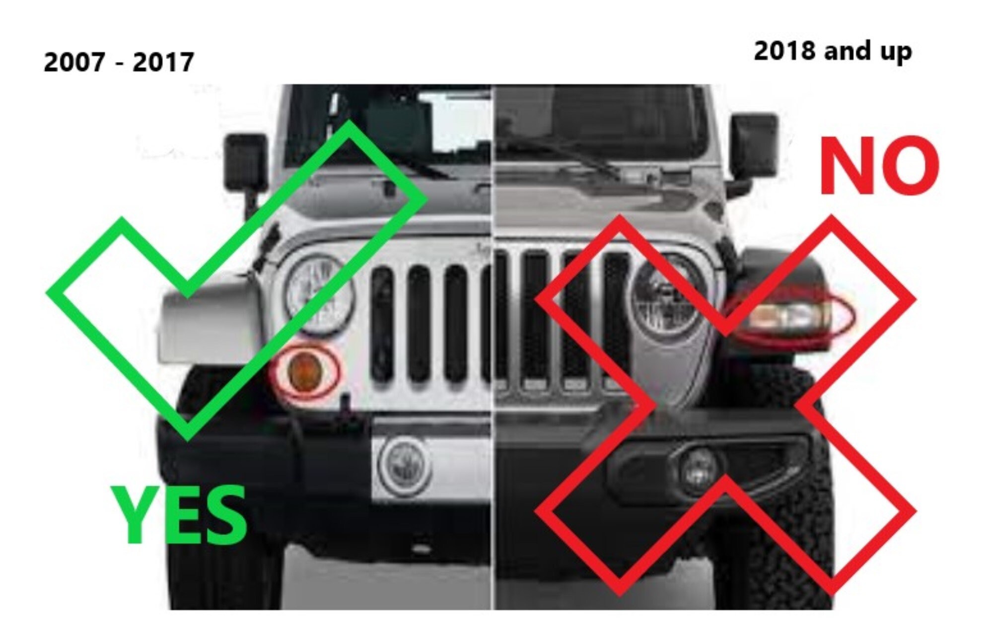 Solid Black Grill Inserts for the Jeep Wrangler JK Etsy