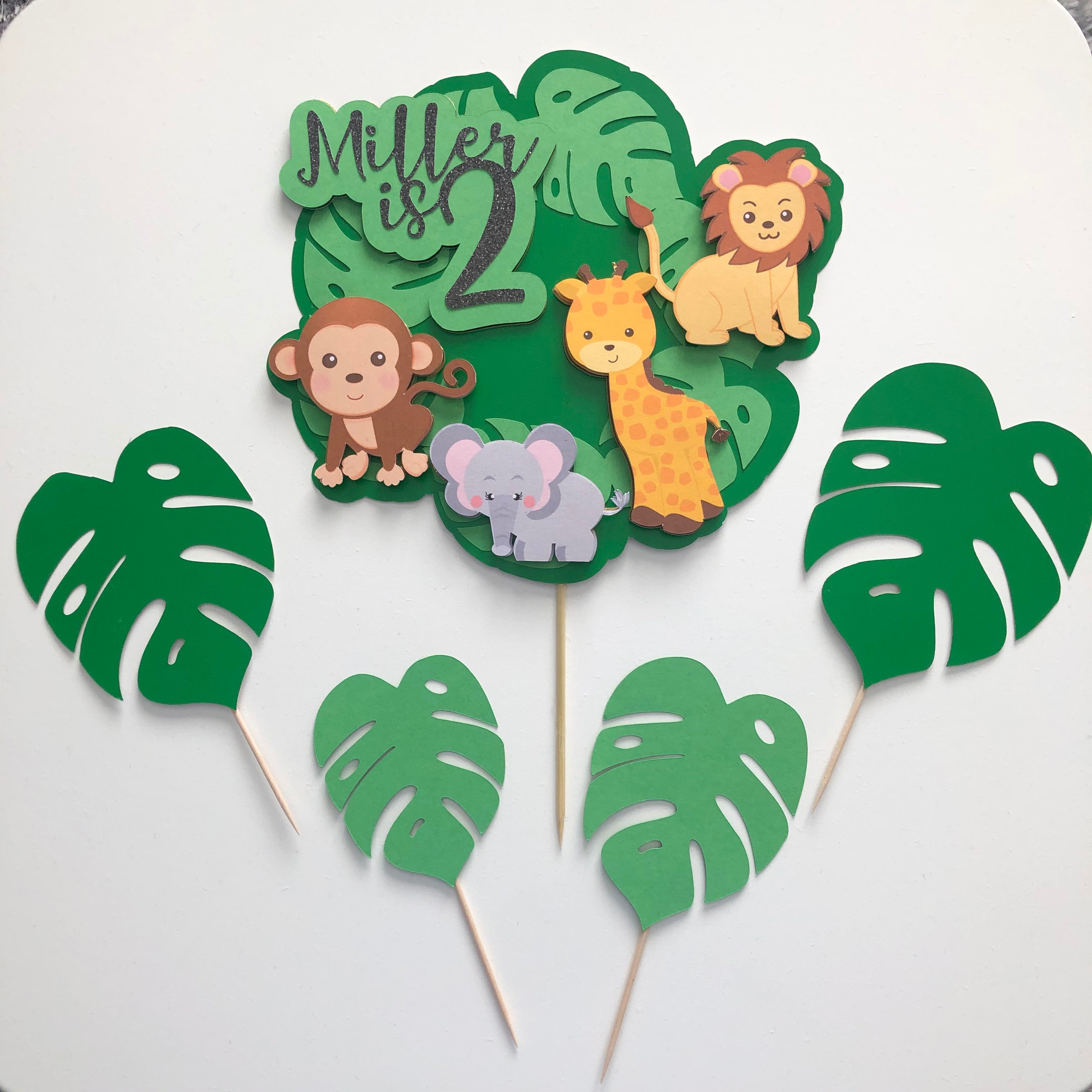 jungle book cake topper figures