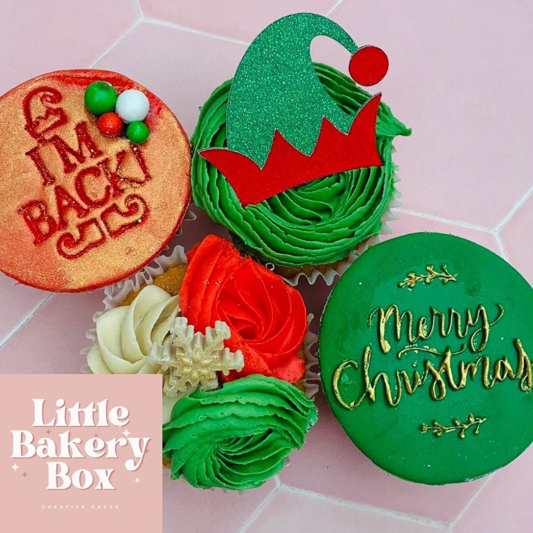 Elf Cupcake Toppers 