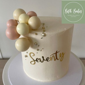 Cake Name charm, cake charm name, custom cake charm. personalised cake charm, mirror cake charm, age cake charm image 7