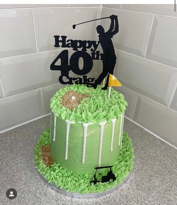 Golf themed cake - The Joy Of Cake