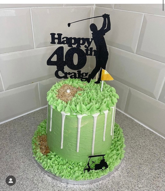 Golf themed cake - The Joy Of Cake