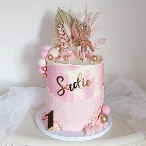 Cake Name charm, cake charm name, custom cake charm. personalised cake charm, mirror cake charm, age cake charm image 8