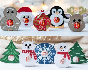 MEGAPACK Christmas candy holder SVG bundle - DIGITAL download