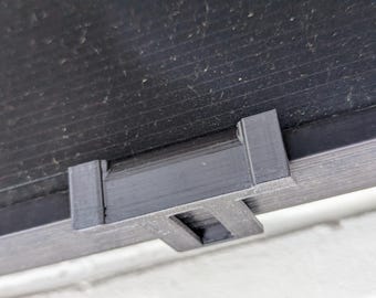 Solar Panel Drain Clips (Set of 8) | Custom Fit, Prevent Water & Dirt Build-Up