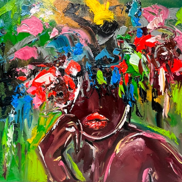 Black Woman Nude Art Etsy