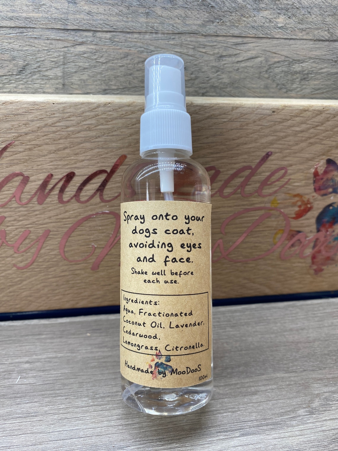 Natural Flea Repellent Spray for Dogs With Essential Oils. Etsy UK