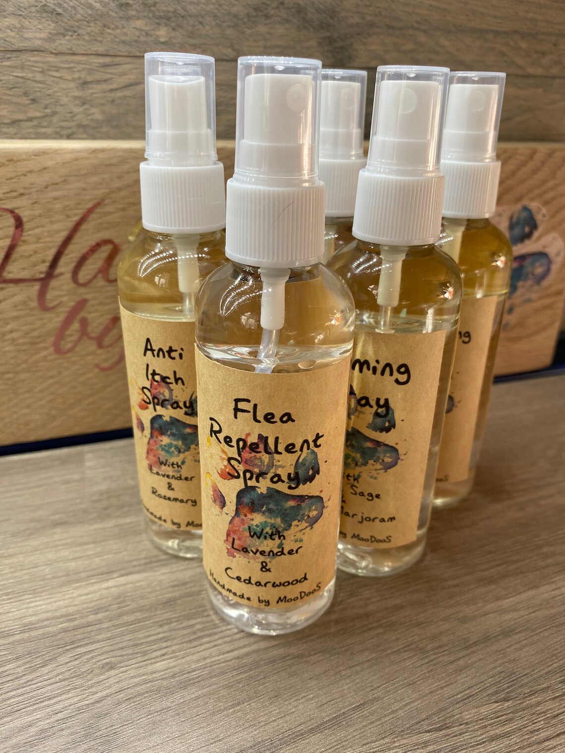 Natural Flea Repellent Spray for Dogs With Essential Oils. Etsy UK
