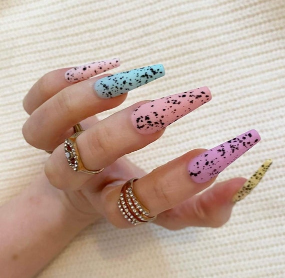 easter acrylic nails