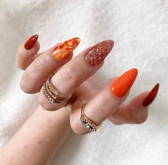 Acrylic fall nails outlet