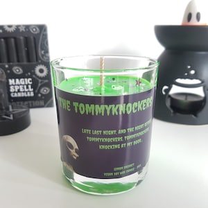 Galaxy Candle, UFO Alien Candle, The Tommyknockers Decor, Horror Inspired Candle, Soy Wax Lemon Candle, Horror Art Gift for horror fan